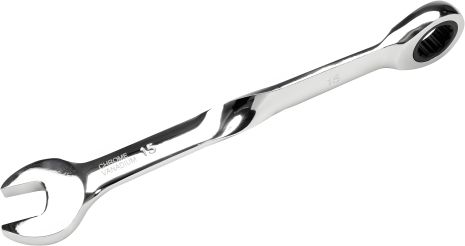 Ключ ріжково-накидний з тріскачкою 15 x 201 мм, Yato YT-01877