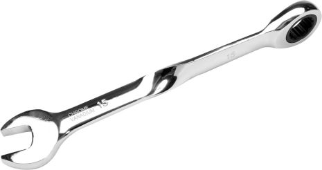 Ключ ріжково-накидний з тріскачкою 15 x 201 мм, Yato YT-01877