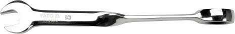 Ключ ріжково-накидний з тріскачкою 10 x 167 мм HRC 40-45 Cr-V від Yato (YT-01872)