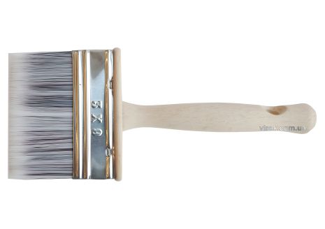 Малярная кисть-макловица 90 х 30 мм SUPER PROFI три вида щетины Virok 19V702