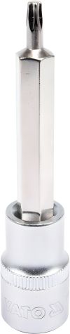 Торцева головка з викрутковою насадкою TORX 1/2" T25 100 мм Yato YT-04321