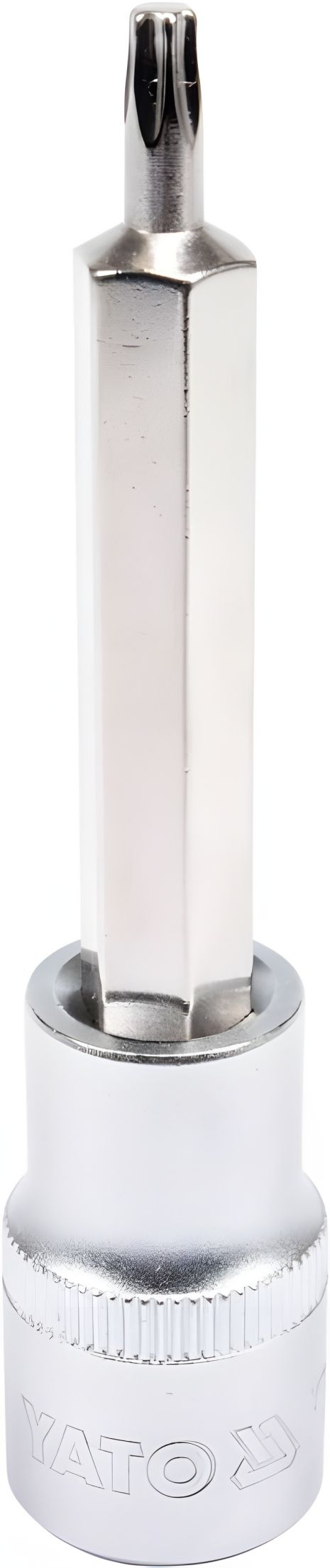 Торцевая головка с отверточной насадкой TORX 1/2" Т25 100 мм Yato YT-04321