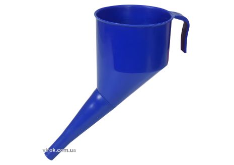Синя лійка: висота - 160 мм, зовніш. та вн. діаметр – 130x120 мм, довжина – 144 мм Vorel 83017