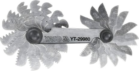 Метричний різьбомер, 24 одиниці Yato YT-29980
