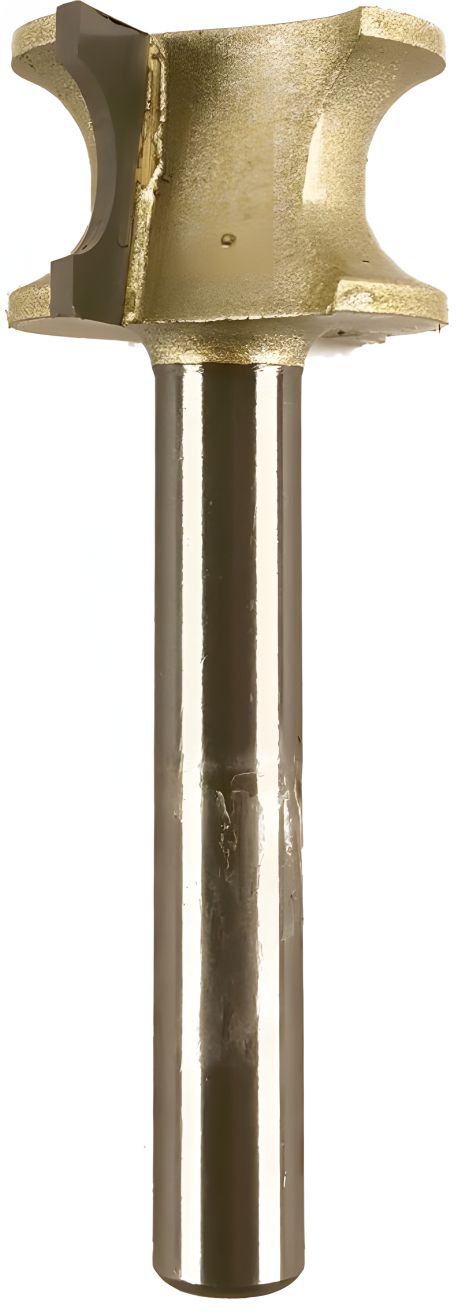 Фреза кромочная полустержневая D-27 мм, h-10 мм, R-5 мм Pobedit P-1014-0527 Фреза кромочная полустержневая D-27 мм, h-10 мм, R-5 мм Pobedit P-1014-0527