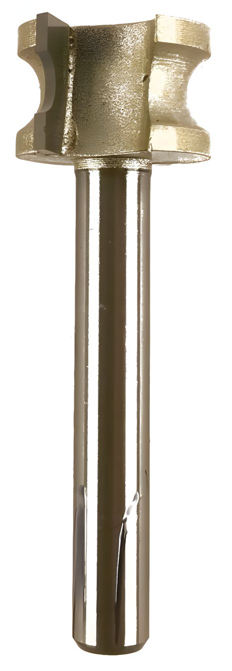 Напівстрижнева фреза кромкова D-24 мм, h-6 мм, R-3 мм Pobedit P-1014-0324