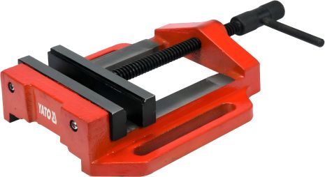 Тиски для станков, корпус - 160 мм, губки - 150 мм, развод губ - 120 мм, Yato YT-65073