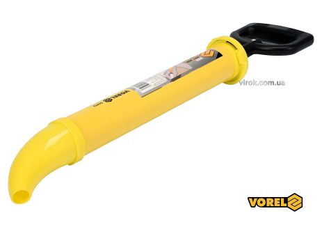 Шприц для сумішей будівельних нанесення 660 мм пластиковий корпус Ø=60 мм, сопло Ø=20 мм Vorel 04452 Шприц для сумішей будівельних нанесення 660 мм пластиковий корпус Ø=60 мм, сопло Ø=20 мм Vorel 04452