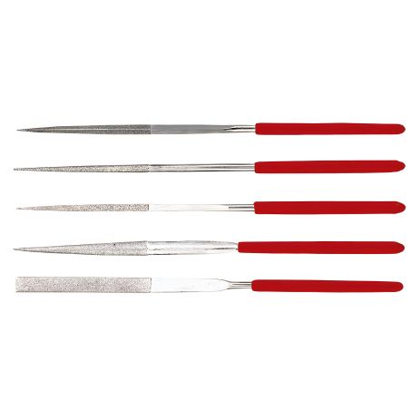Набор алмазных надфилей, 5 шт., L 140 мм, диаметр 4 мм, Topex 06A000 Набор алмазных надфилей, 5 шт., L 140 мм, диаметр 4 мм, Topex 06A000