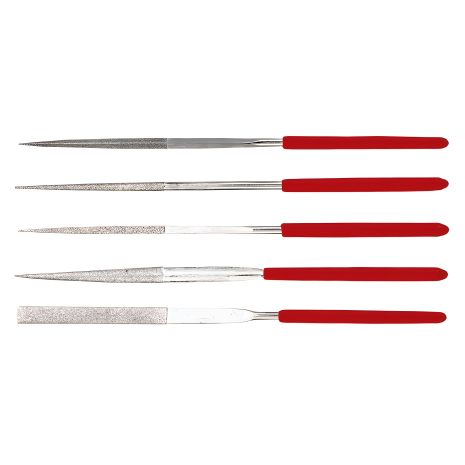 Набор алмазных надфилей, 5 шт., L 140 мм, диаметр 4 мм, Topex 06A000 Набор алмазных надфилей, 5 шт., L 140 мм, диаметр 4 мм, Topex 06A000