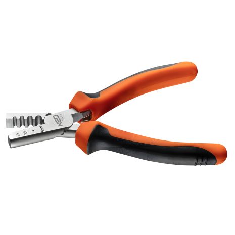 Кліщі для обтиску наконечників NEO 01-533, 140 мм, 1.5-6 мм2 Кліщі для обтиску наконечників NEO 01-533, 140 мм, 1.5-6 мм2