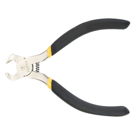 Прецизійні торцеві кусачки 115 мм з еластичними ручками Topex 32D725 Прецизійні торцеві кусачки 115 мм з еластичними ручками Topex 32D725