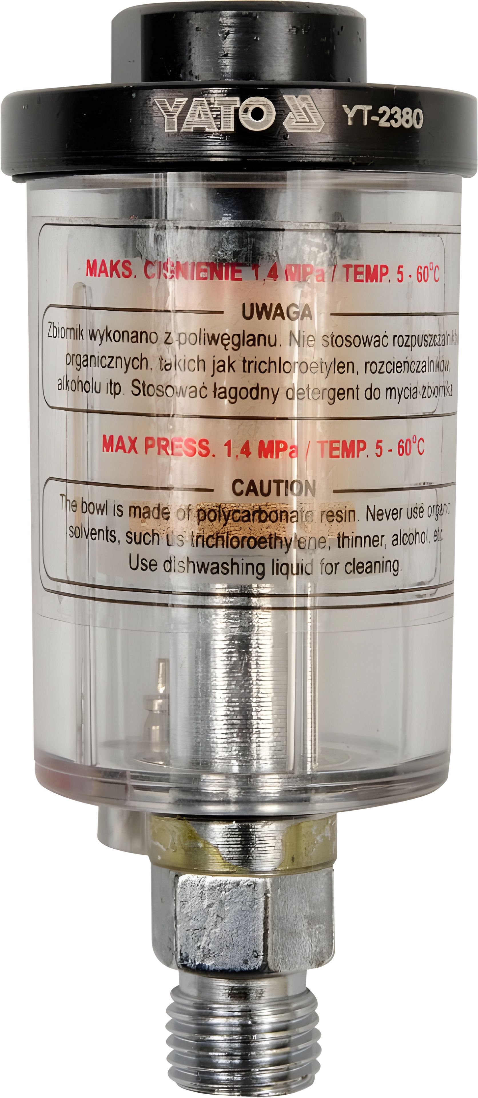 Воздушный минифильтр 1,4 МПа Yato YT-2380 Воздушный минифильтр 1,4 МПа Yato YT-2380