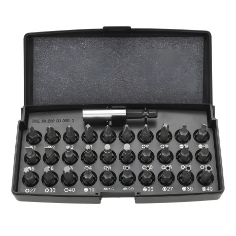 Набір змінних наконечників з рукояткою, 31 шт, рукоятка 1/4, 60 мм NEO 06-103