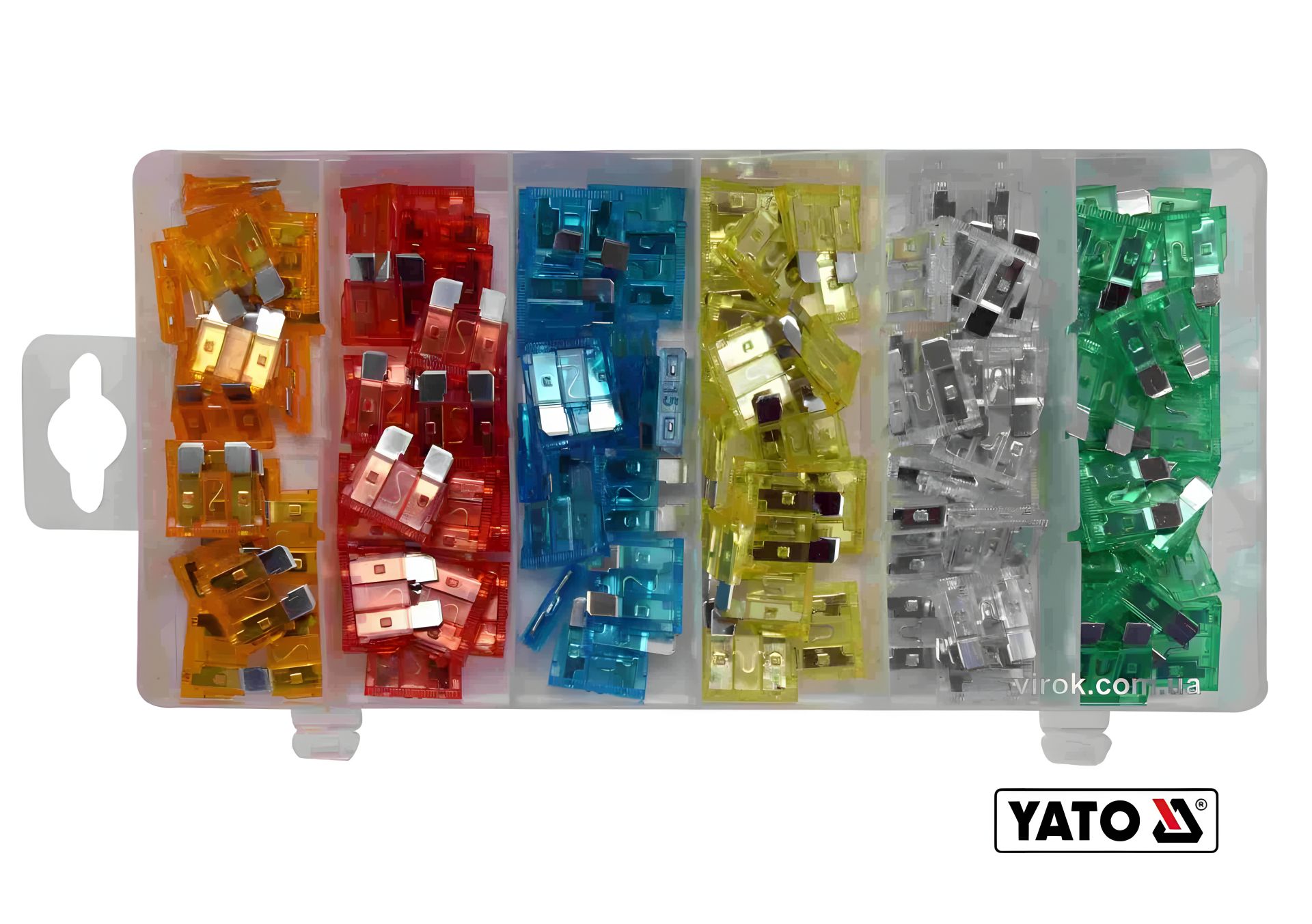 Автомобільні запобіжники набір Yato YT-83144 Автомобільні запобіжники набір Yato YT-83144