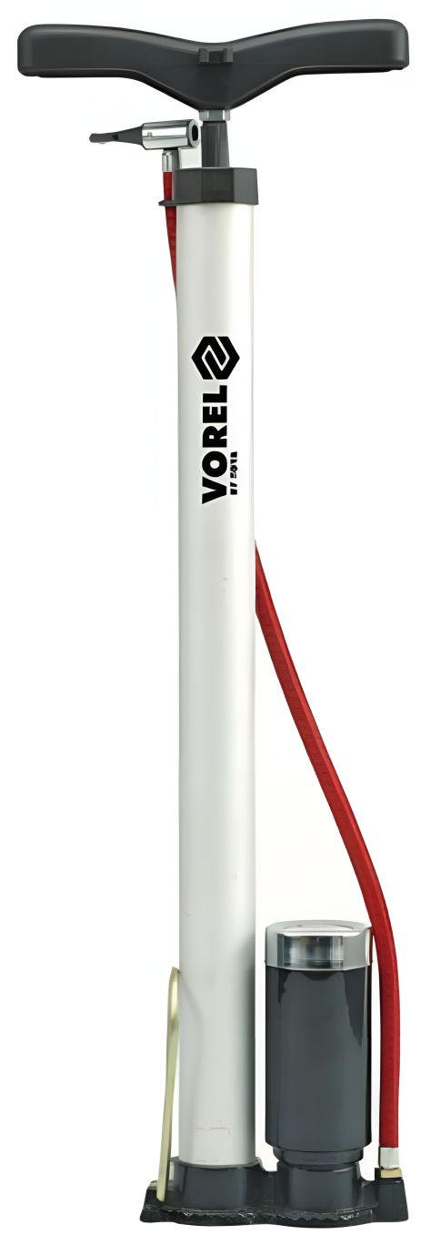 Насос ручний з манометром 1 МП Vorel 82021 Насос ручний з манометром 1 МП Vorel 82021