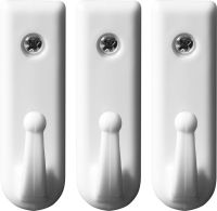 Гачки із системою кріплення 3 шт Vorel 74765 Гачки із системою кріплення 3 шт Vorel 74765