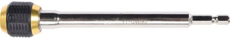 Держатель насадок магнитный викруткових : HEX - 1/4", L= 150 мм Yato YT-04695 Держатель насадок магнитный викруткових : HEX - 1/4", L= 150 мм Yato YT-04695