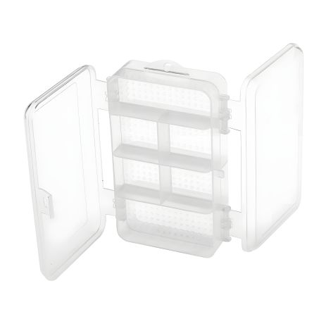 Пластмассовый органайзер 15.2 x 9.5 x 4.2 см с регулируемыми перегородками, Topex 79R174 Пластмассовый органайзер 15.2 x 9.5 x 4.2 см с регулируемыми перегородками, Topex 79R174