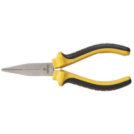 Двокомпонентна рукоятка 160 мм, плоскогубці, сталь CS Topex 32D108