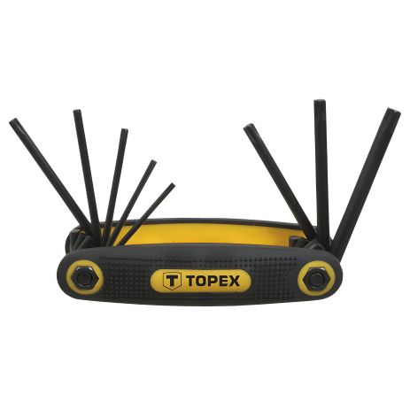 Набір ключів Torx T9-T40, 8 шт TOPEX 35D959 Набір ключів Torx T9-T40, 8 шт TOPEX 35D959