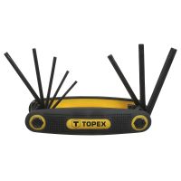 Набор Torx ключей 8 шт TOPEX 35D959 T9-T40 Набор Torx ключей 8 шт TOPEX 35D959 T9-T40
