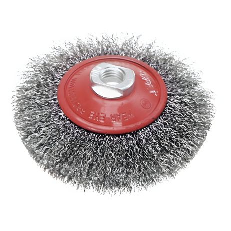 Дискова дротяна щітка, 115 мм x M14 VERTO 62H121