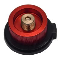 Газовий адаптер - перехідник для балонів з' цангового (швидкого) на різьбове (7/16) з'єднання VIROK 44V171