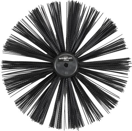 Щетка для очистки канализации Ø= 25 см, из нейлона и полипропиленового ворса, к YT-24980 Yato YT-24972 Щетка для очистки канализации Ø= 25 см, из нейлона и полипропиленового ворса, к YT-24980 Yato YT-24972