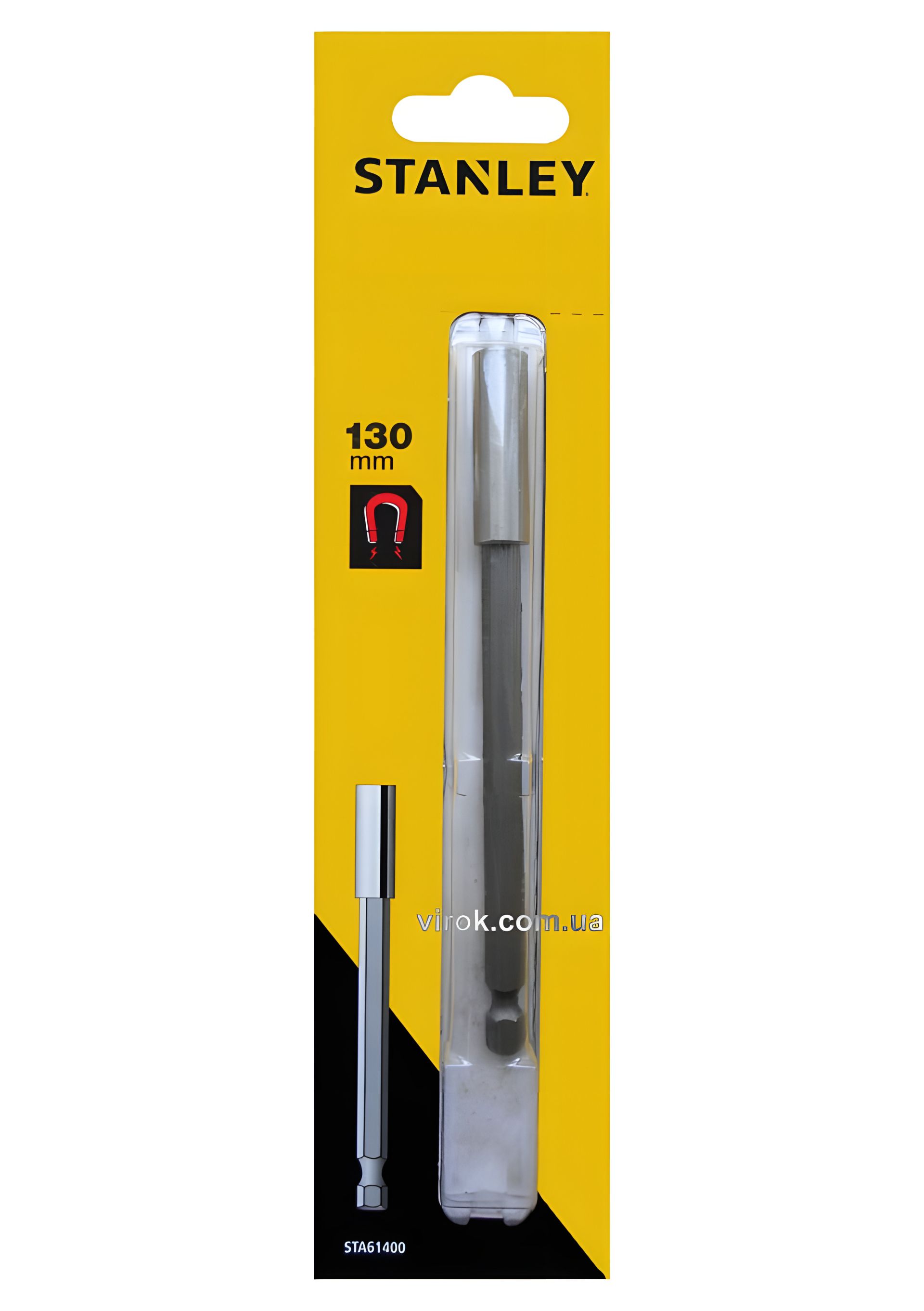 Держатель для отверточных насадок магнитный 130 мм, Stanley STA61400-XJ Держатель для отверточных насадок магнитный 130 мм, Stanley STA61400-XJ