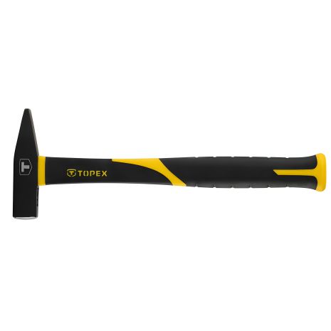 Молоток слесарный 300 г, ручка из стекловолокна TOPEX 02A833 Молоток слесарный 300 г, ручка из стекловолокна TOPEX 02A833