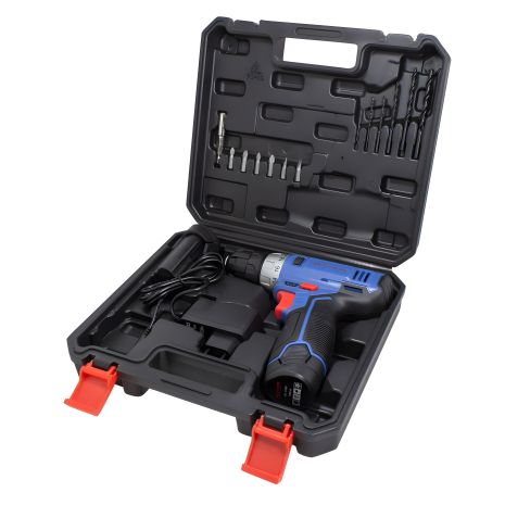 Шуруповерт аккумуляторный c набором комплектующих Rock Force ROCKFORCE RF-BT-CD11-A1 12V Шуруповерт аккумуляторный c набором комплектующих Rock Force ROCKFORCE RF-BT-CD11-A1 12V