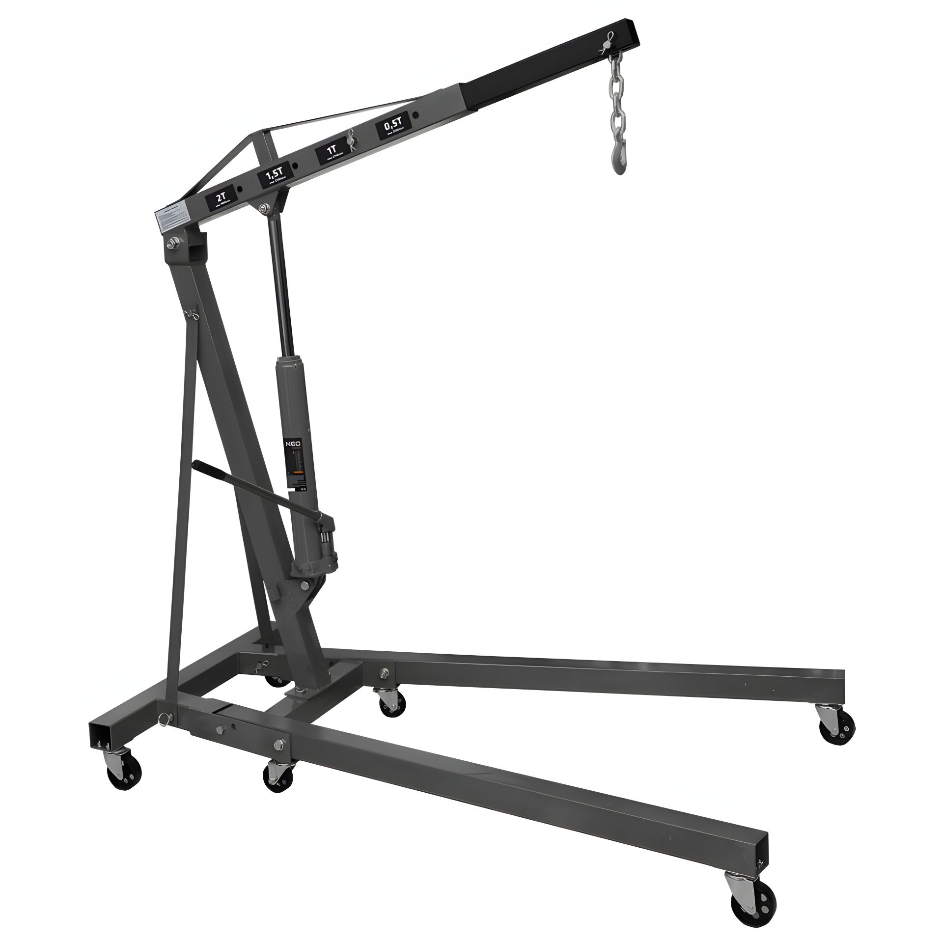 Кран гаражний 2 т, 25-2382 мм, вага 87 кг NEO 11-720 Кран гаражний 2 т, 25-2382 мм, вага 87 кг NEO 11-720