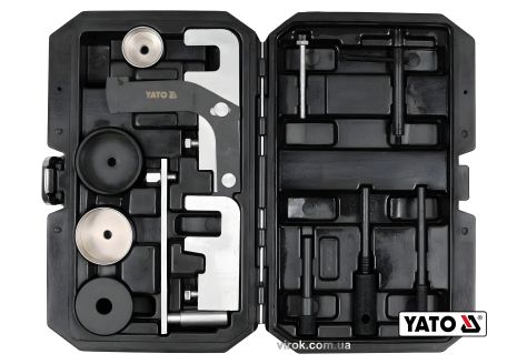 Yato YT-06006 фіксатори газорозподільної системи: двигунів групи Renault, Nissan i Opel, 12 елементів