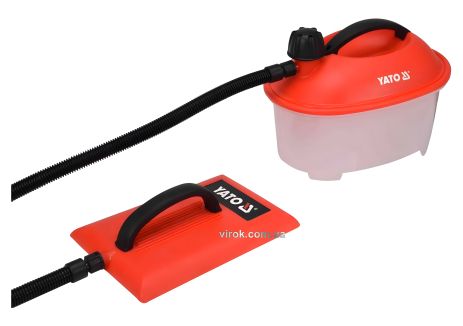 Парова сдиральна система для мережевих шпалер 2 кВт, ємність 4.5 л, t=100°С, YaTo YT-82320 Парова сдиральна система для мережевих шпалер 2 кВт, ємність 4.5 л, t=100°С, YaTo YT-82320