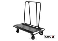 Тележка YaTo для перевозки г/к плит нагрузки - 940 кг, 1240 х 640 х 1210 мм YT-37430
