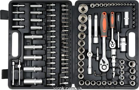 Набор торцевых головок STHOR (1/2", 108 шт), Vorel 58685