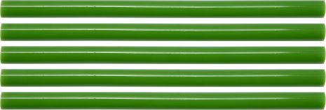 Клейові стрижні 11,2x200 мм, 5SZT, зелений (Yato YT-82436) Клейові стрижні 11,2x200 мм, 5SZT, зелений (Yato YT-82436)