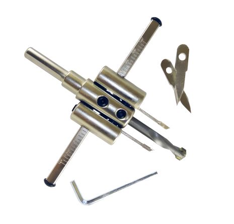 Балерина для дерева, ламінату та кераміки з переможними напайками 120 мм ZHWEI ZBK-120