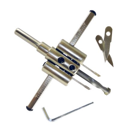 Деревообрабатывающая балеринка с победитовыми напайками 120 мм от ZHWEI (ZBK-120)