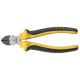 Бокові кусачки 180 мм, двокомпонентна рукоятка, сталь CS Topex 32D107