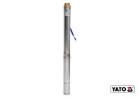 Глибинний насос для води, потужність 370 Вт, продуктивність 5400 л/год, висота підйому 35 м, глибина занурення 80 м, кабель 20 м, Yato YT-85300