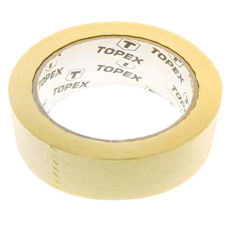 Жовта малярна стрічка Topex 23B203 (35 м х 30 мм)