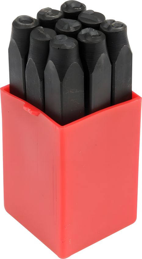 Набор цифровых клейм 9 шт.-6 мм Yato YT-6854