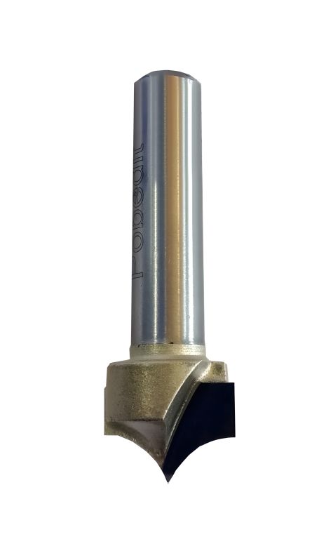 Фреза пазовая галтельная радиусная D-16 мм, R-8.мм, d-8 мм Pobedit P-2053-0808