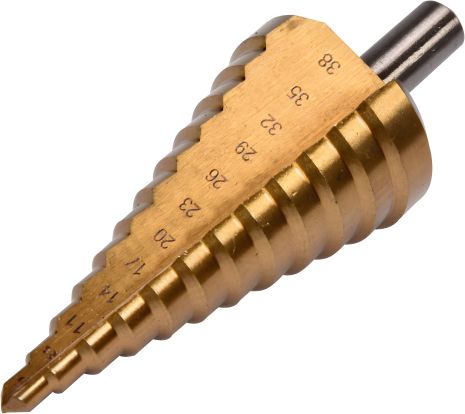 Свердло конусний східчастий від 6 до 38 мм Yato YT-44740