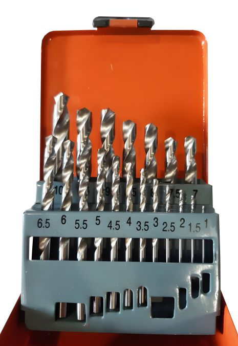 Набір металевих свердел 19 шт., ZHWEI Z-19-1565