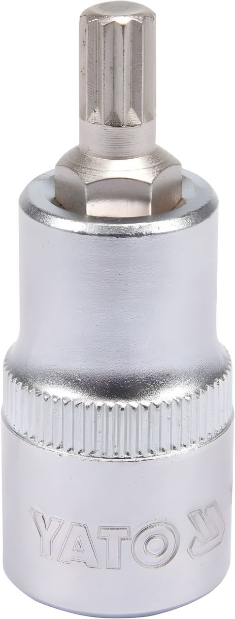 Торцевая головка с SPLINE насадкой 1/2" М8 х 55 мм, Yato YT-04342