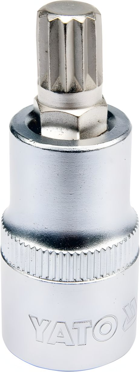 Торцевая головка с насадкой Spline 1/2" M10 55 мм Yato YT-04343
