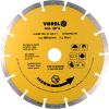 Алмазний відрізний диск "SEGMENT" 180 мм, продукція Vorel 08714